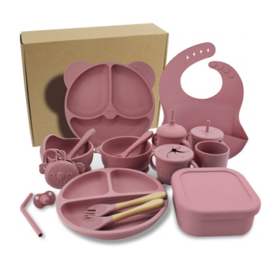 17pcs Silicone Feeding Set