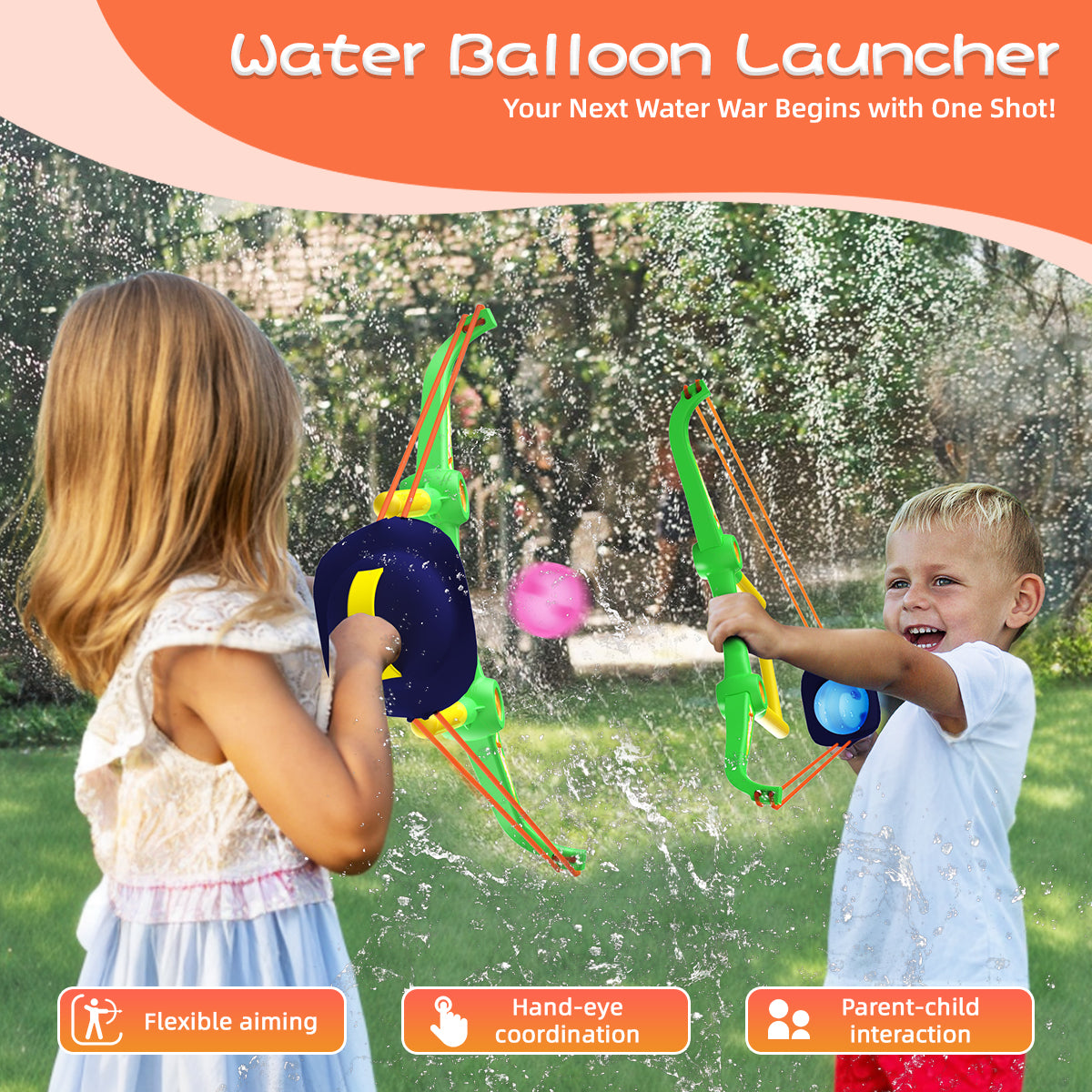 Water Balloon Launcher for Shoot balloon Toy