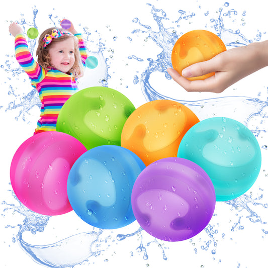 Round Magnetic-Free Reusable Quick Fill  Waterballoons
