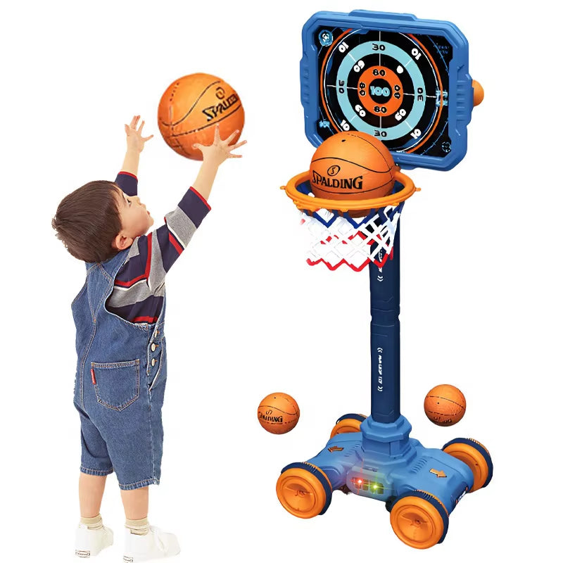 3 in 1 Basket Ball Toss Game Toy