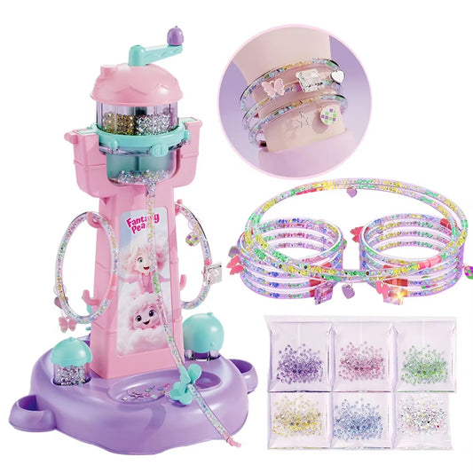 Bracelet Toy Sparkle Bracelet Station Maker Machine for Kid