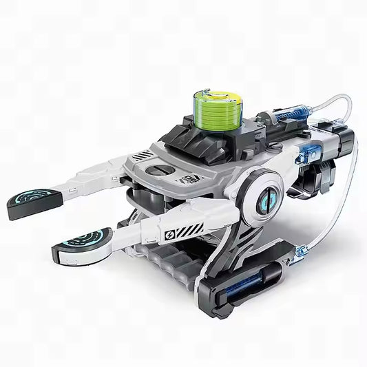 Ambidextrous Hydraulic Robot Arm Claw Toy Manipulator Flying Disc Toys for Kids