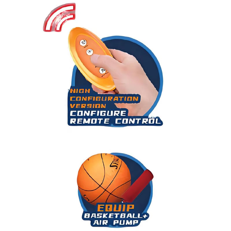 3 in 1 Basket Ball Toss Game Toy