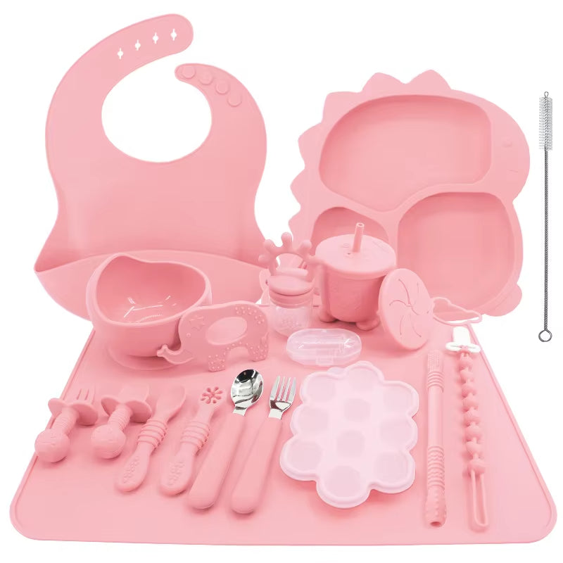 21pcs Silicone Feeding set for Baby