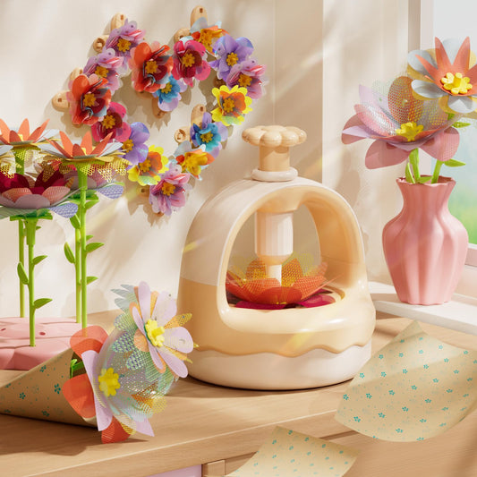 New DIY Bouquets Making Kit Fabric Flowers Toy