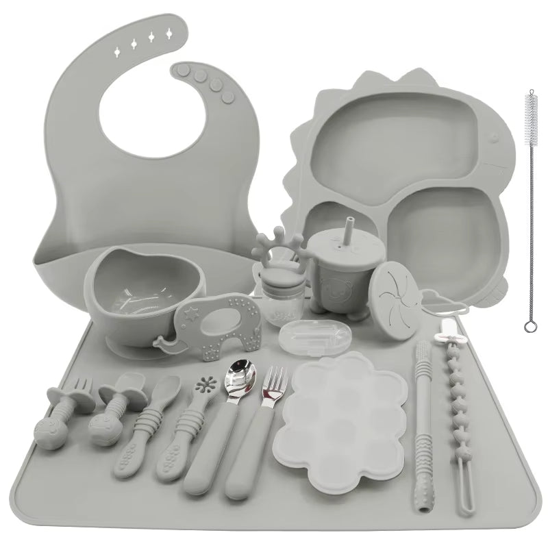 21pcs Silicone Feeding set for Baby