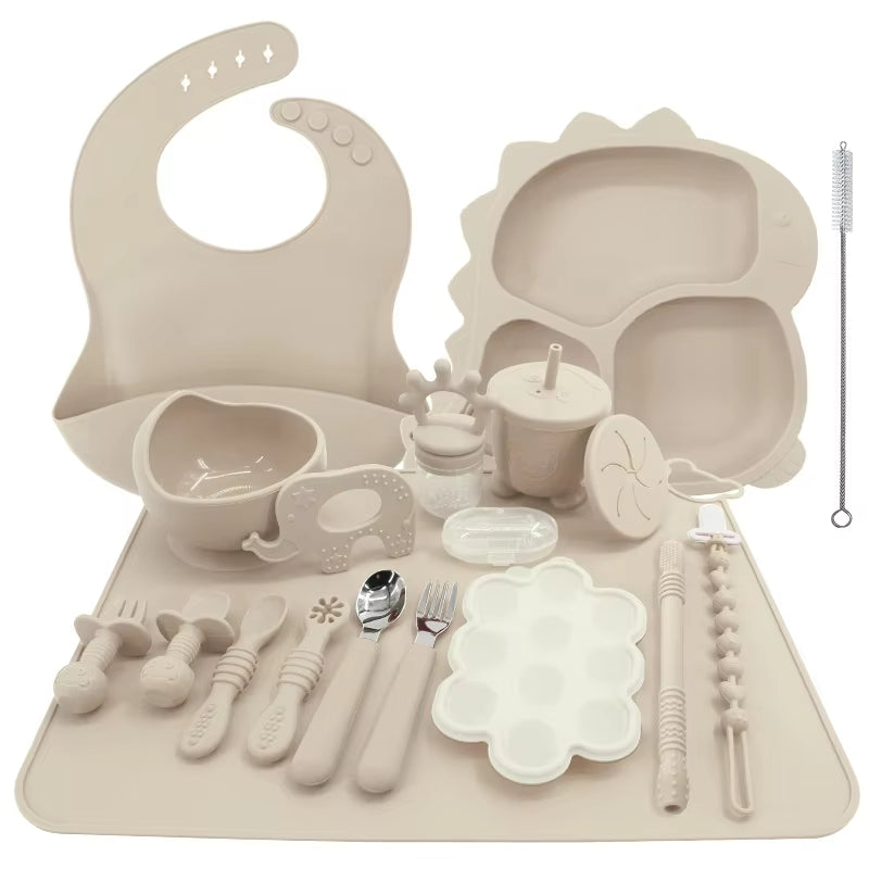 21pcs Silicone Feeding set for Baby