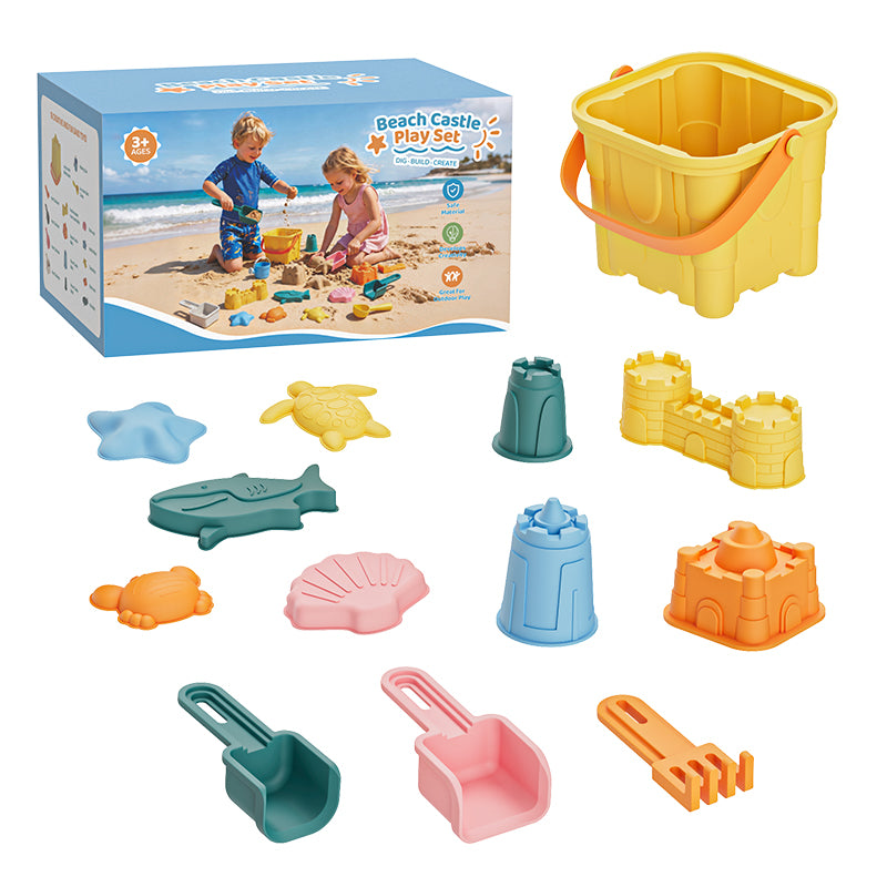 Silicone Beach Toys Set 7/12/13/16pcak