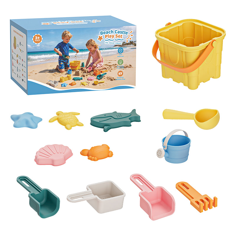 Silicone Beach Toys Set 7/12/13/16pcak