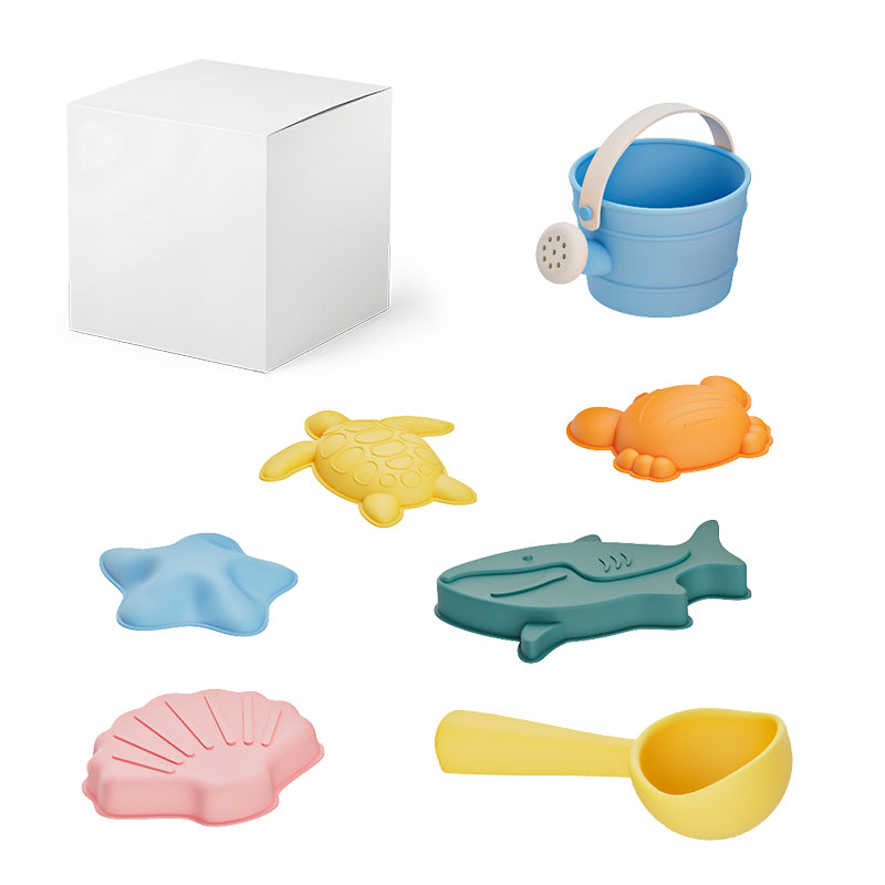 Silicone Beach Toys Set 7/12/13/16pcak